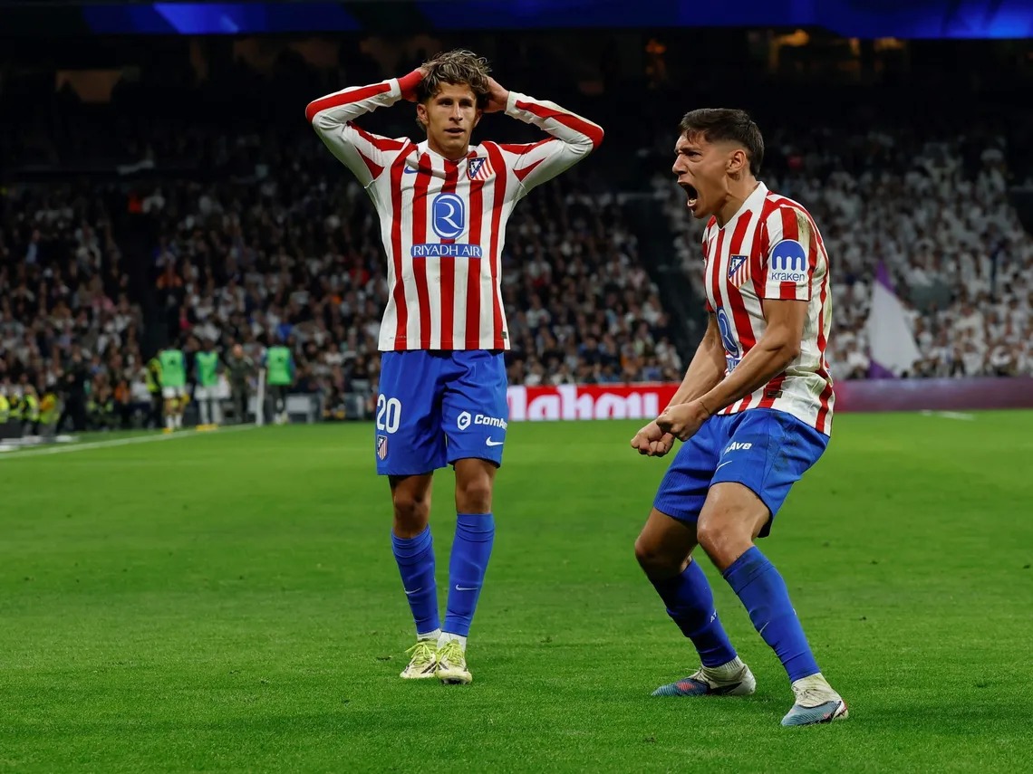 Video: Nahuel Molina le marcó un impresionante gol a Real Madrid en el Santiago Bernabéu