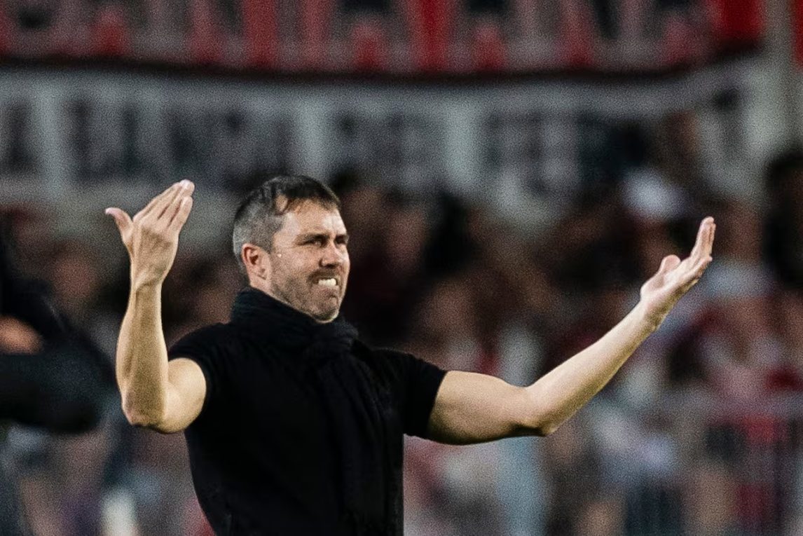 A pesar del triunfo ante Estudiantes (RC), Coudet no quedó conforme: “Podemos jugar mejor”