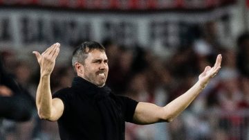 A pesar del triunfo ante Estudiantes (RC), Coudet no quedó conforme: “Podemos jugar mejor”