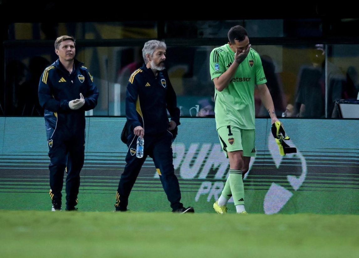 Boca confirmó la lesión de Marchesín: es más grave y se perderá el debut en la Libertadores