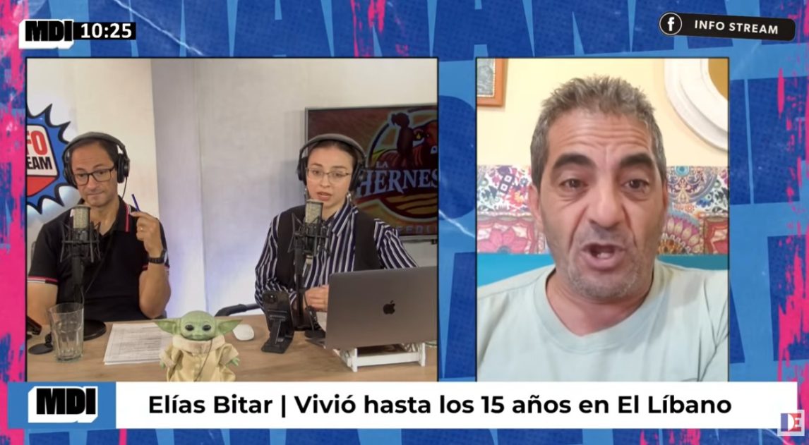 Elias Bitar sobre su infancia en Medio Oriente: “Viví la guerra desde chico, es algo que no le deseo a nadie”