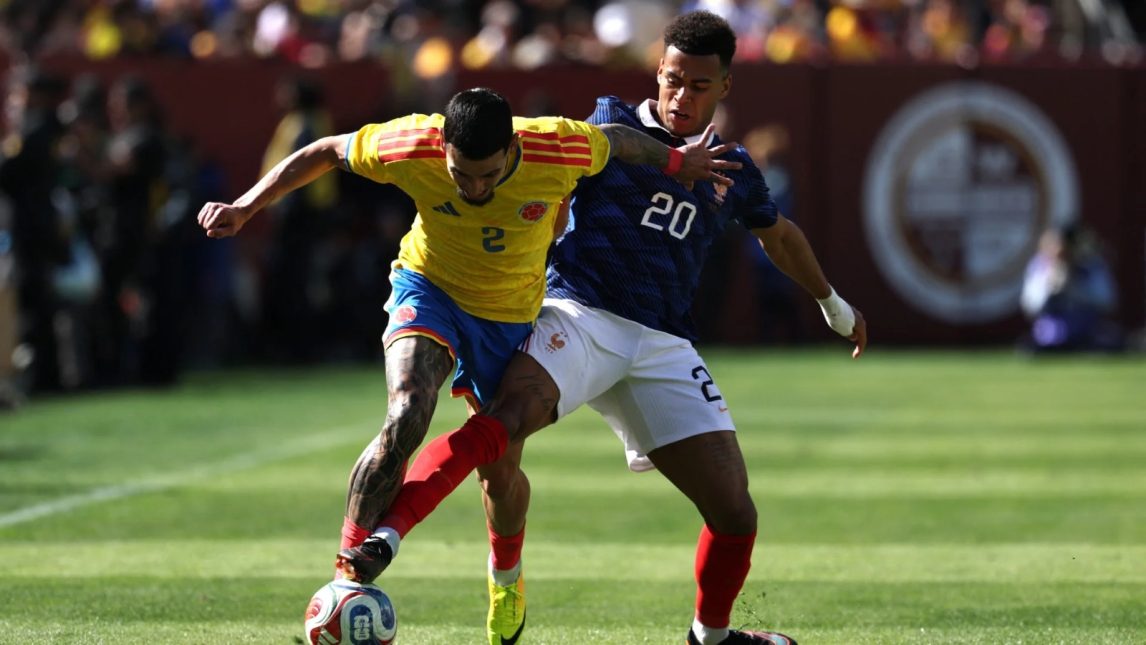 Francia impuso su jerarquía ante Colombia por 3 a 1 en un amistoso internacional