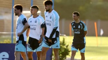 El equipo que prepara Scaloni para enfrentar a Zambia en La Bombonera