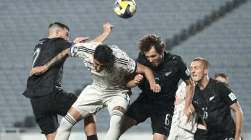 La Selección de Chile sufrió una dura derrota ante Nueva Zelanda