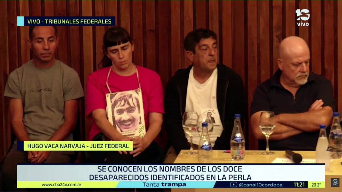 El juez Vaca Narvaja dio a conocer los nombres de 11 de las 12 personas identificadas en el excentro clandestino La Perla