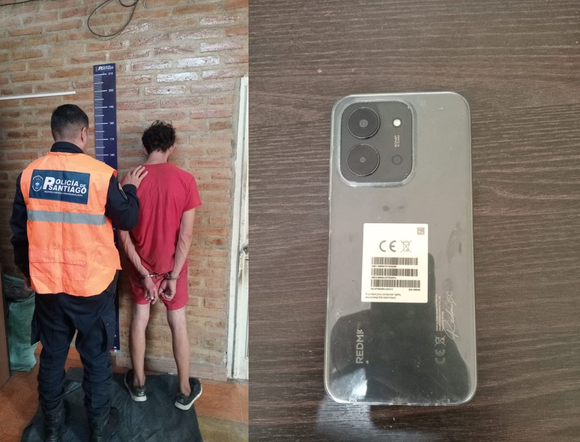 B° Centro: adolescente le arrebató el celular a una mujer y fue demorado