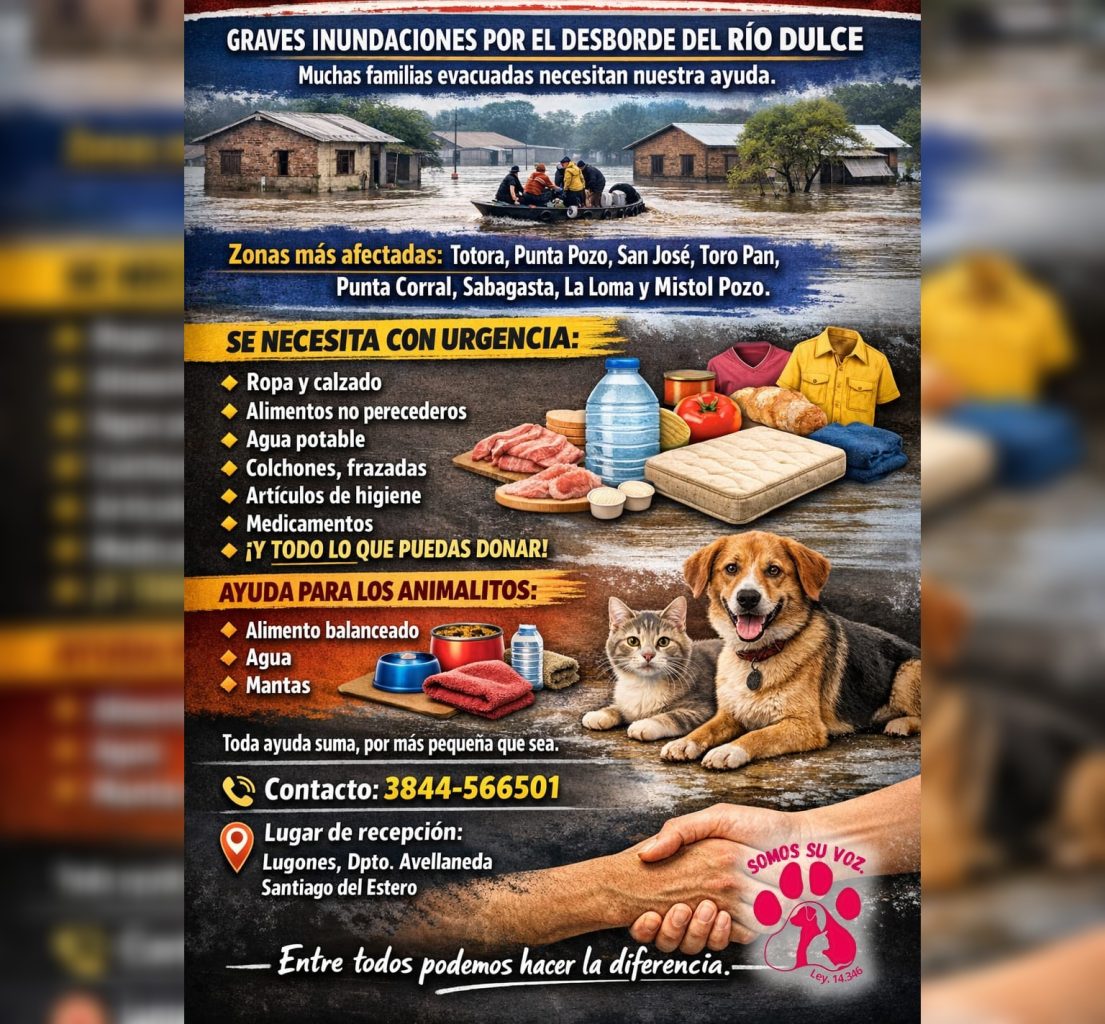 Solicitan ayuda urgente para familias afectadas por la crecida del río