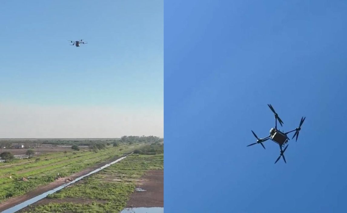“Llueven” semillas en Bandera y Tostado: ONG usa drones para sembrar y restaurar áreas degradadas
