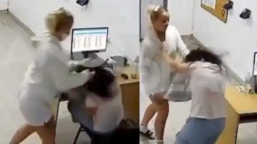 Paciente psiquiátrica golpeó a una empleada por no permitirle ingresar al hospital con una pastora