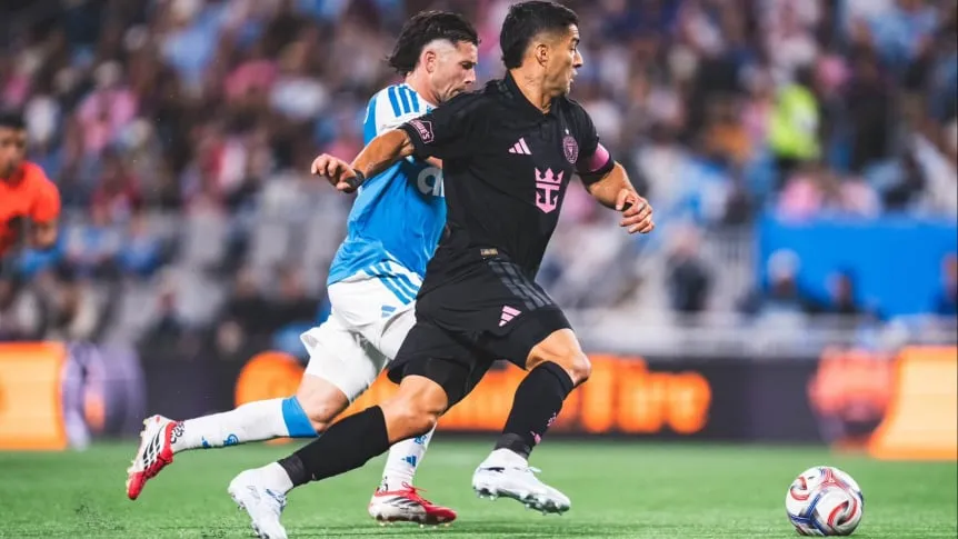 Sin Messi ni De Paul, Inter Miami rescató un empate ante Charlotte