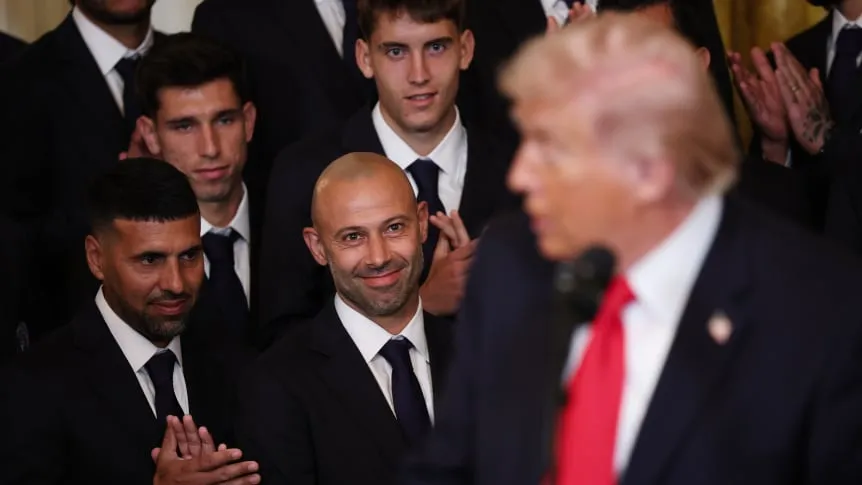 Mascherano explicó la visita de Inter Miami a Trump: “Cumplimos con algo protocolar”