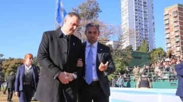 Manuel Adorni recibió el respaldo de Martín Menem