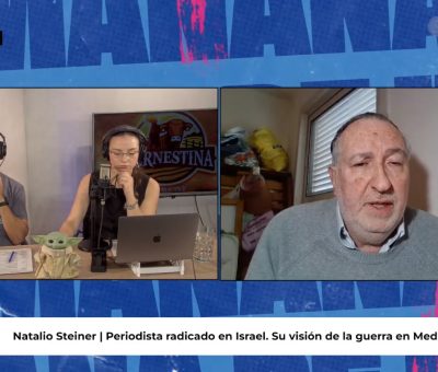 Natalio Steiner, periodista en Israel: “Cuando suena la alarma la gente se refugia con tranquilidad”