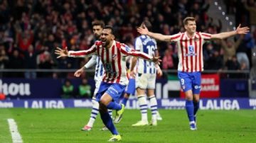 Con un doblete de Nico González, Atlético Madrid venció a Real Sociedad en un partidazo