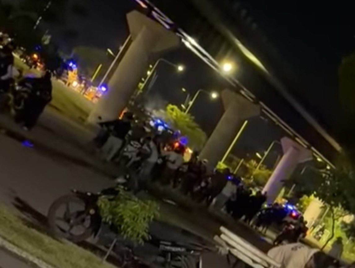 Mega operativo en la Costanera Norte: la policía frenó picadas ilegales cerca del Estadio y hubo varios detenidos