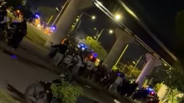 Mega operativo en la Costanera Norte: la policía frenó picadas ilegales cerca del Estadio y hubo varios detenidos