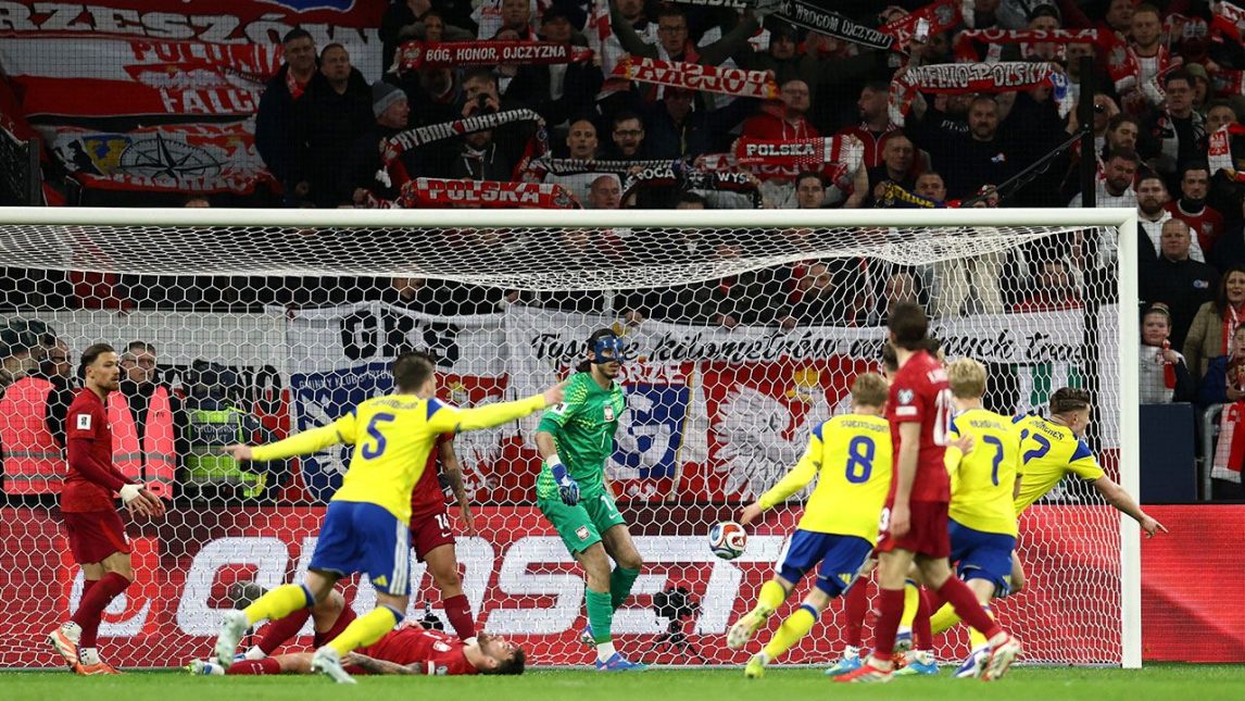 Victoria agónica de Suecia y clasificación al Mundial