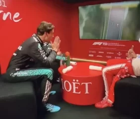 La reacción de George Russell, Kimi Antonelli y Charles Leclerc a la maniobra de Colapinto en el GP de Australia