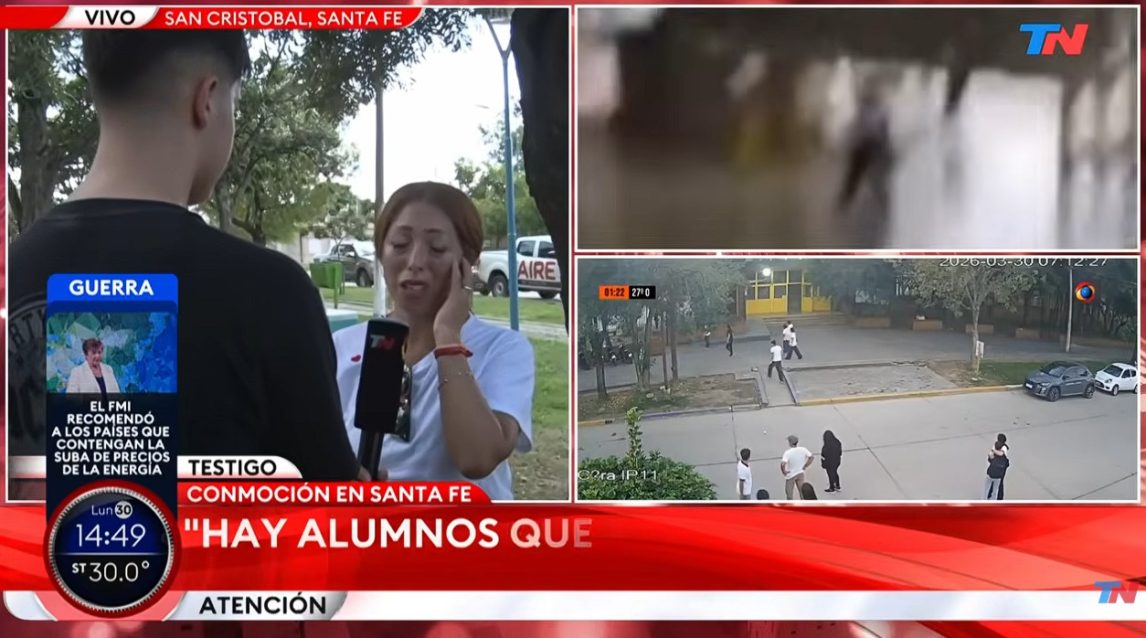 “Él no sufría bullyng pero tenía problemas familiares”: el estremecedor relato de alumnos tras el tiroteo en una escuela de Santa Fe