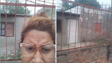 Viralizan el pedido de ayuda de una familia tras la usurpación de la casa de un jubilado de 81 años