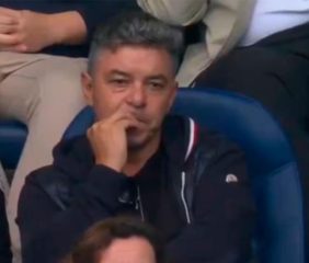 El regreso de Gallardo a una cancha tras su salida de River