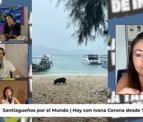 De Santiago a Tailandia: Ivana Corona dialogó con “La Tarde de Info” desde Koh Samui