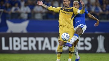 Chau invicto: Boca resistió con diez pero no pudo evitar la caída ante Cruzeiro