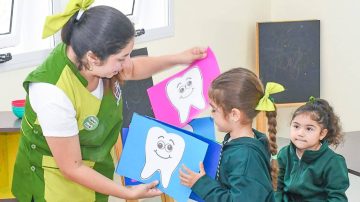 “Sonrisas sanas, niños felices”: lanzaron programa de salud bucal en los jardines municipales
