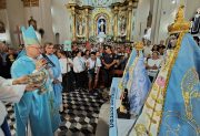 Bendicen imagen de la Virgen del Valle destinada al Hogar de Cristo de Santiago del Estero
