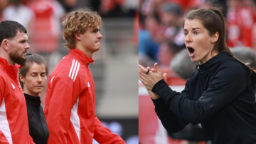 Marie-Louise Eta ya es historia en el fútbol europeo, aunque Unión Berlín no pudo en su debut