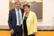 Caputo se reunió con Georgieva y el FMI activará un desembolso de USD 1.000 millones
