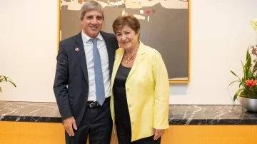 Caputo se reunió con Georgieva y el FMI activará un desembolso de USD 1.000 millones