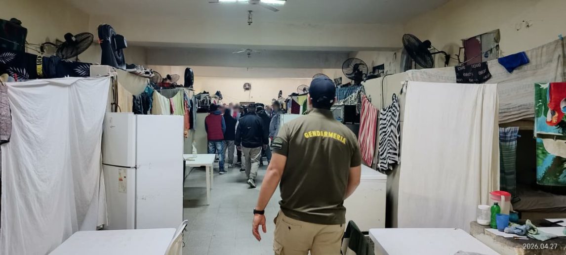 Los resultados del operativo antidrogas de Gendarmería en los pabellones del Penal Federal de Colonia Pinto