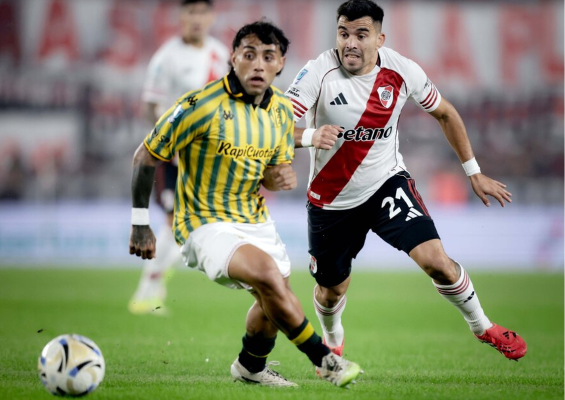 EN VIVO: River se impone ante Aldosivi por la mínima al término del primer tiempo