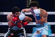 Chaves noqueó en Las Vegas y dio un golpe de autoridad en su debut internacional