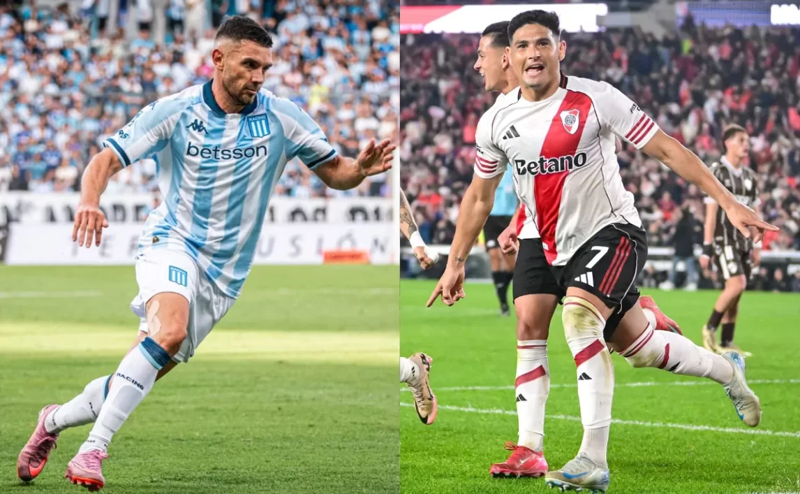 Racing y River se enfrentan en el Cilindro en un duelo clave por la Zona B