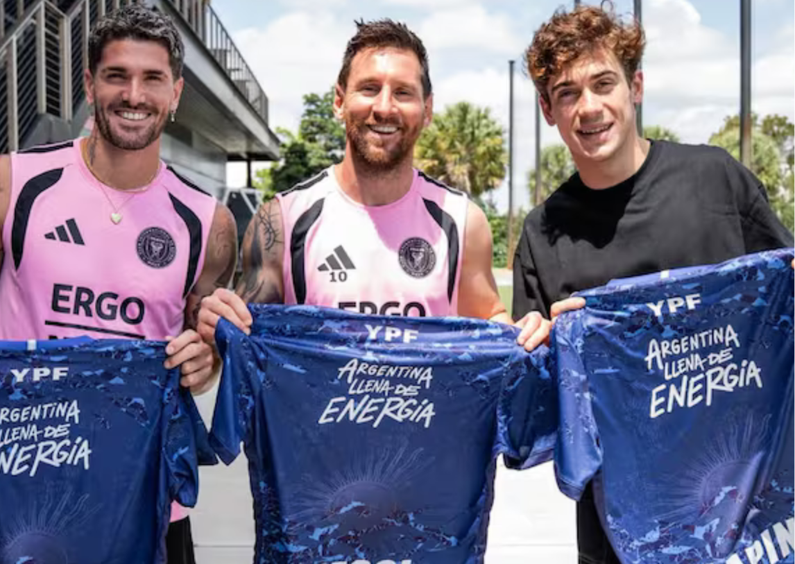 Encuentro de lujo: Colapinto, Messi y De Paul juntos en Miami