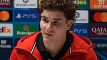 Julián Álvarez despejó dudas físicas y habló sobre su futuro