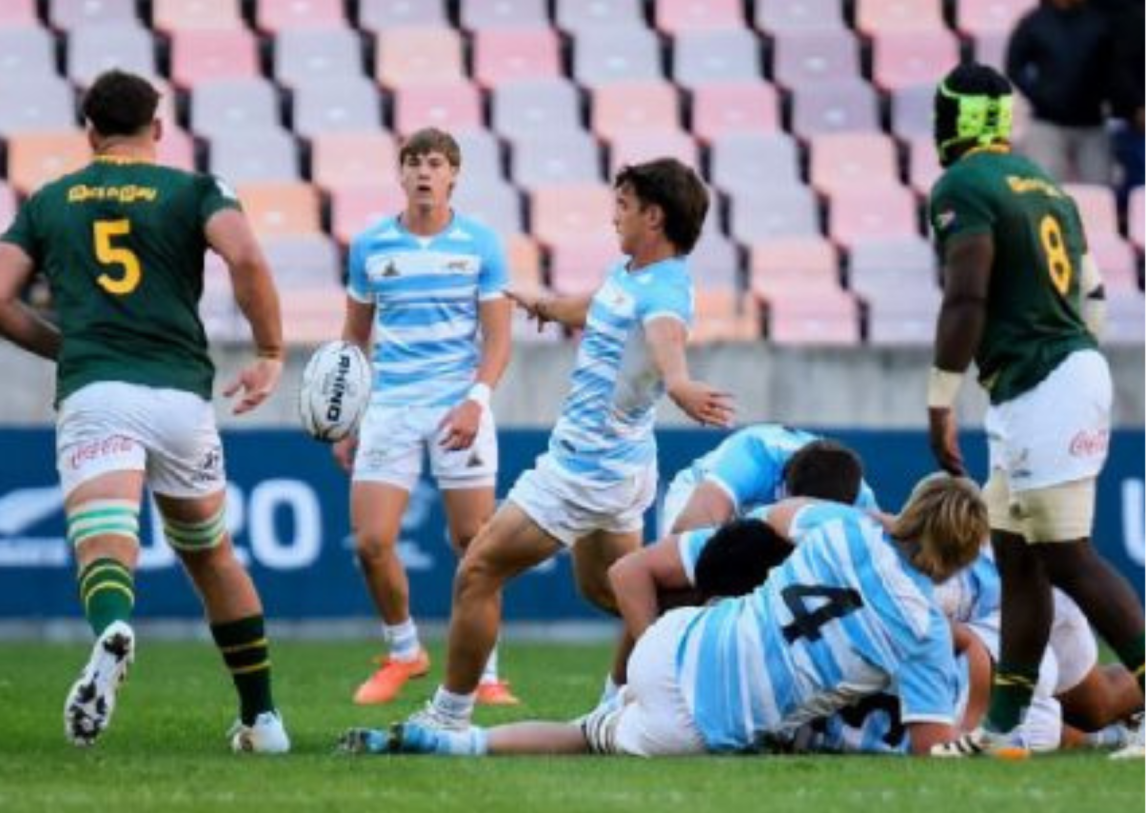 Duro debut para Los Pumitas: caída ante Sudáfrica en el inicio del Rugby Championship M20