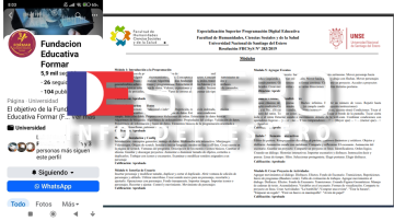 Denuncian posible estafa con diplomaturas que usaban el nombre de la UNSE: hay capturas de todo