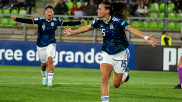 La Selección Argentina femenina ganó en Chile y es líder de la Liga de Naciones