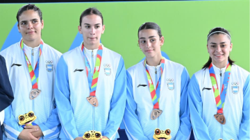 Josefina Peralta, protagonista en el bronce de Argentina en el 3×3