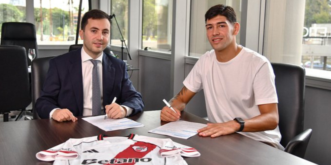 Lautaro Rivero renovó su contrato con River