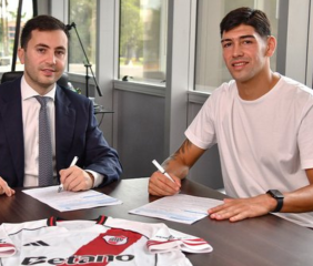 Lautaro Rivero renovó su contrato con River