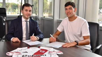 Lautaro Rivero renovó su contrato con River
