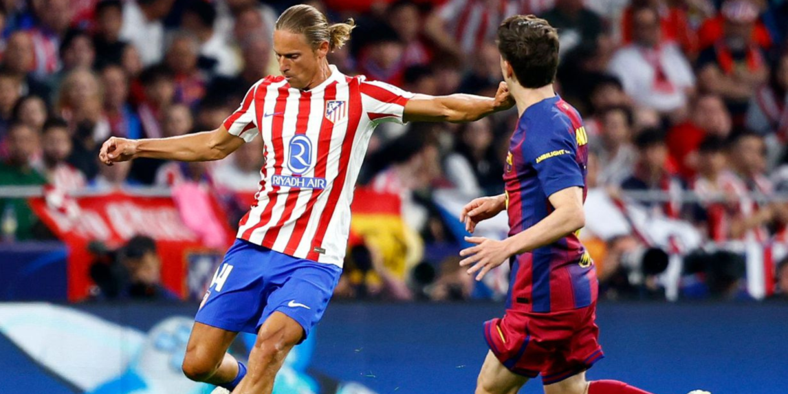 El Atleti sufrió pero se metió en las semis de Champions