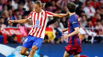 El Atleti sufrió pero se metió en las semis de Champions