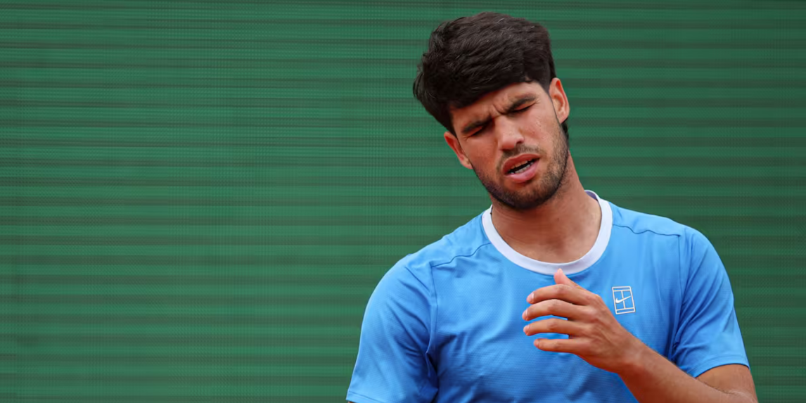 Carlos Alcaraz se bajó del Masters 1000 de Madrid por lesión