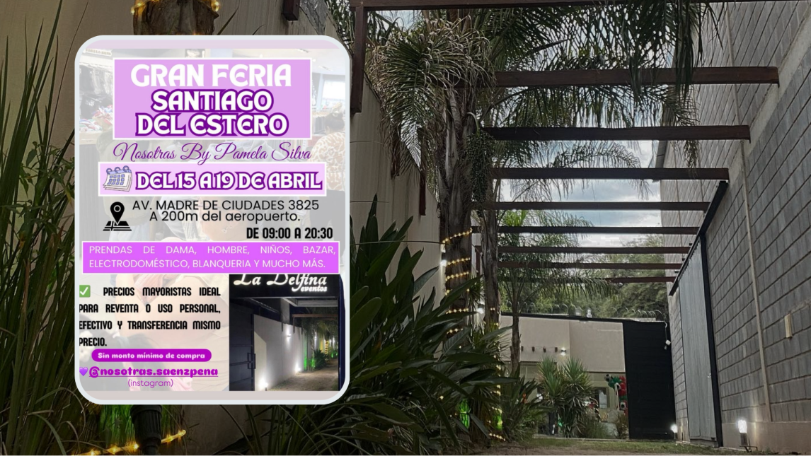 “Nosotras By Pamela”: llega una mega feria con precios desde $1.000 y productos de temporada en Santiago