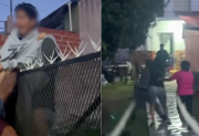 Horror: un niño intenta escapar saltando un portón en medio de denuncias por abusos contra su madre y su padrastro